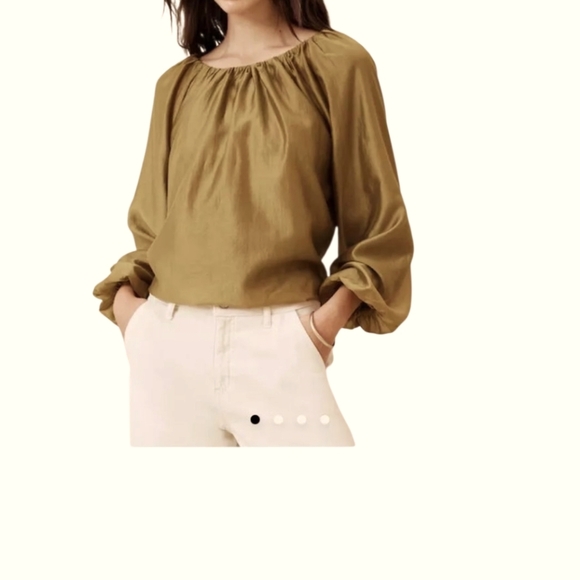 Banana Republic Tops - Banana Republic Blouse Top Women's Size Medium New With Tags Long Sleeves